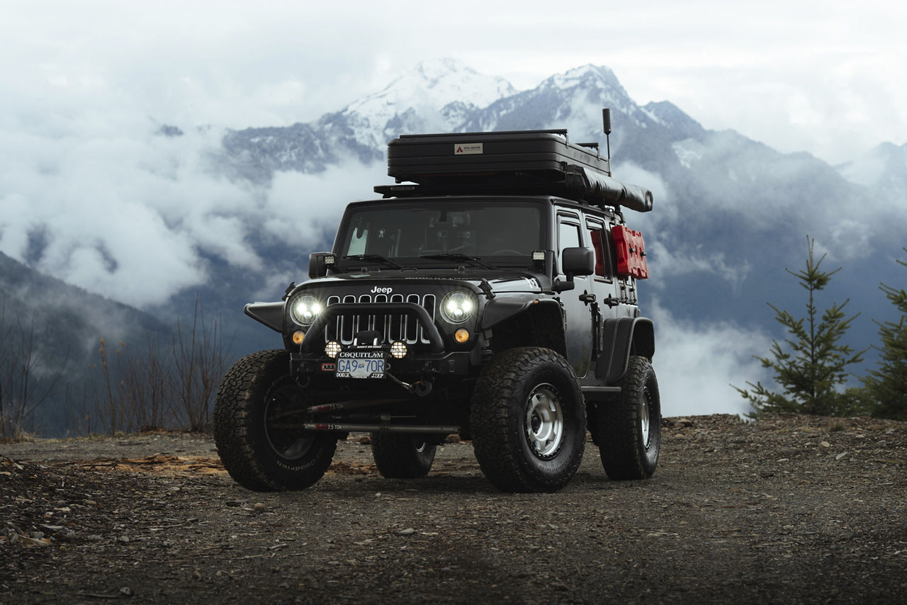 Jeep Wrangler Black Rhino Voyager Silver Black Rhino